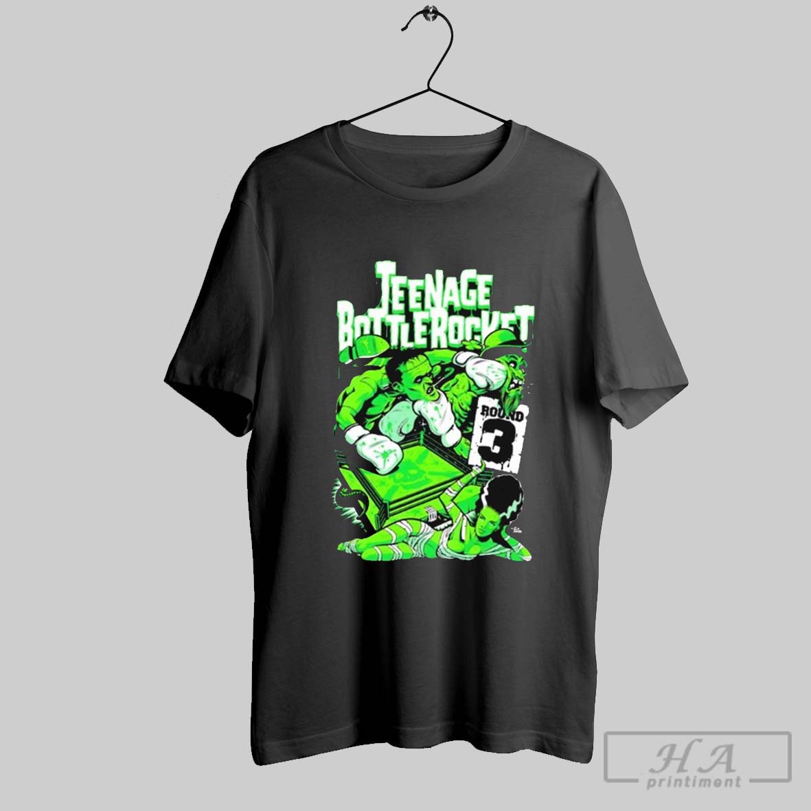Official Teenage Bottlerocket Round 3 Tour 2025 T Shirt