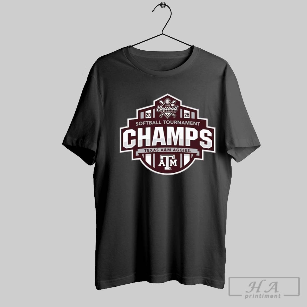 Official Texas Am Aggies Sec Softball Conference Tournament Champions Locker Room Ncaa 2025 T Shirt