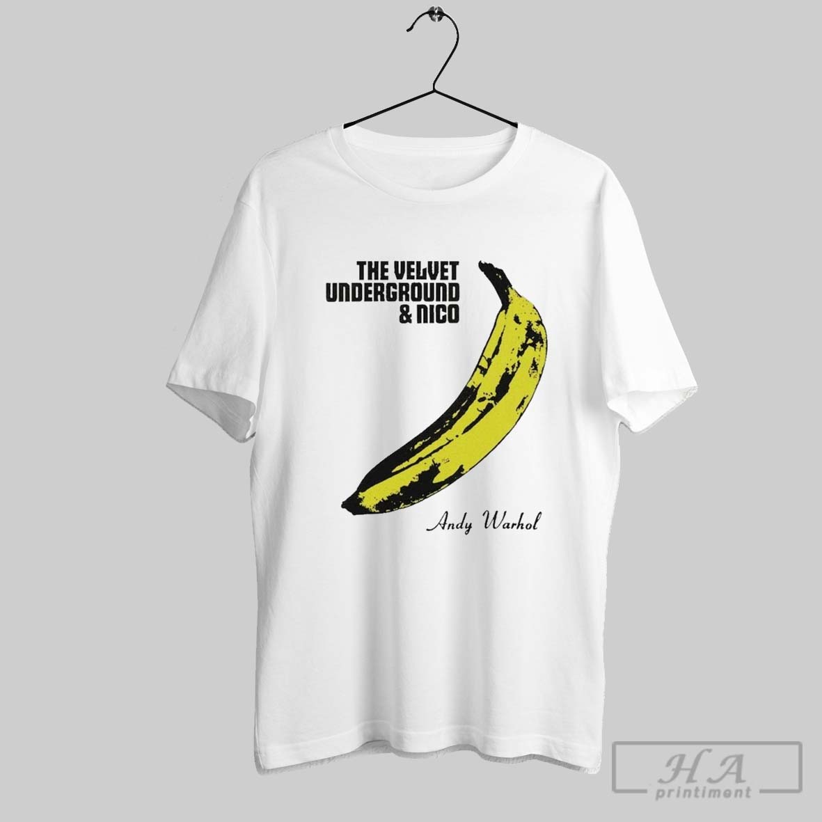Official The Velvet Underground And Nico Andy Warhol Banana T Shirts