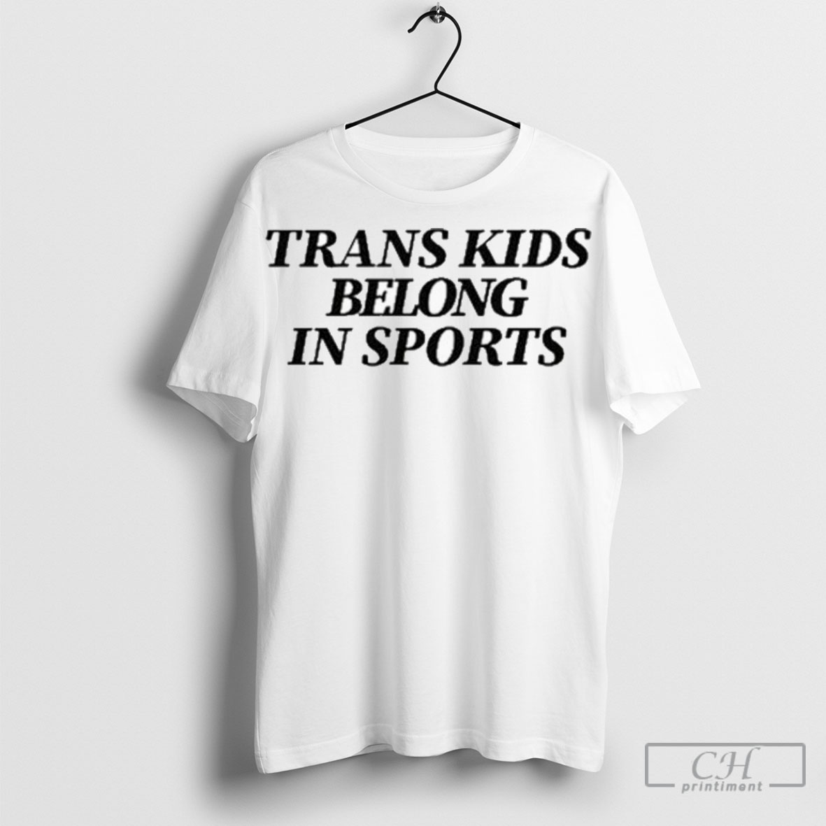 Official Trans Kids Belong In Sports Tee Shirt Sweatshirt