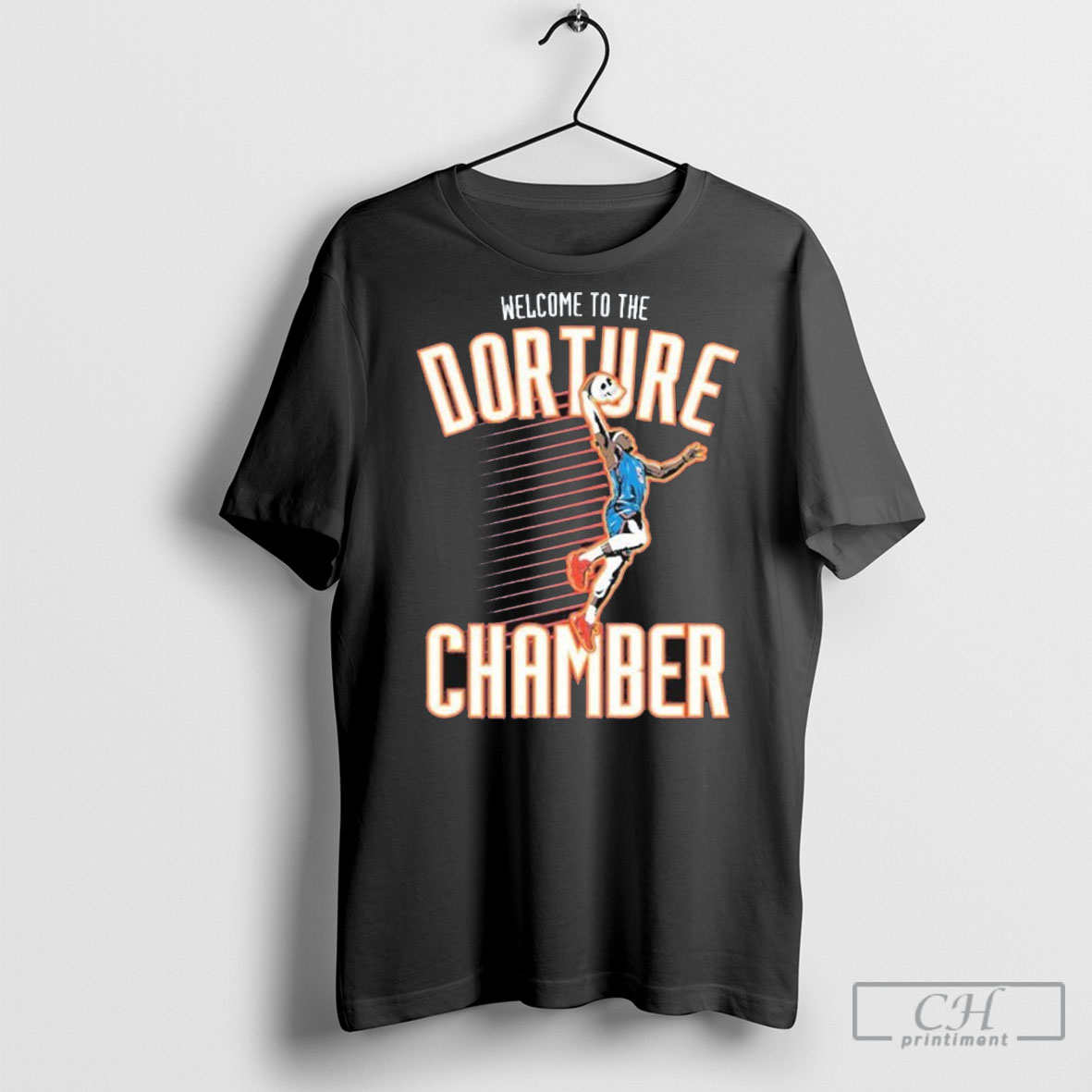 Officialluguentz Dort Oklahoma City Thunder Welcome To The Dorture Chamber Tee Shirt Sweatshirt