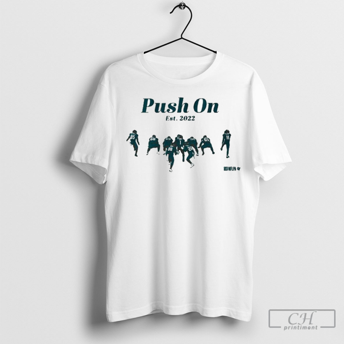 Officialphiladelphia Eagles Philly Push On Est 2022 Tee Shirt Sweatshirt