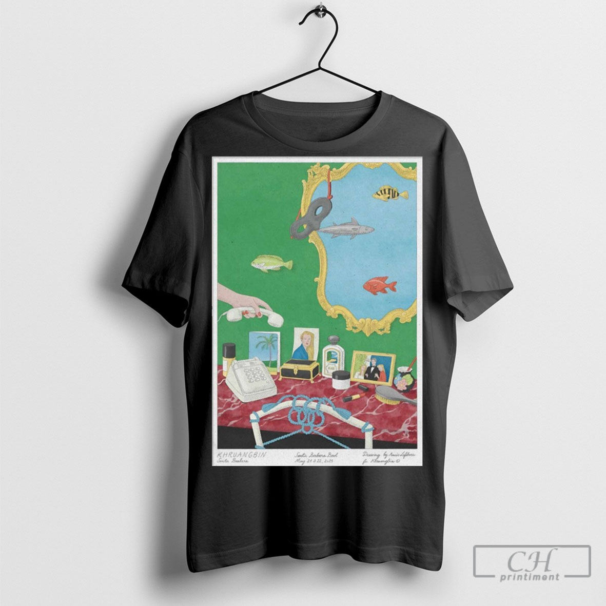 Officialposter Khruangbin May 21 22 2025 Santa Barbara Bowl Santa Barbara Ca Tee Shirt Sweatshirt