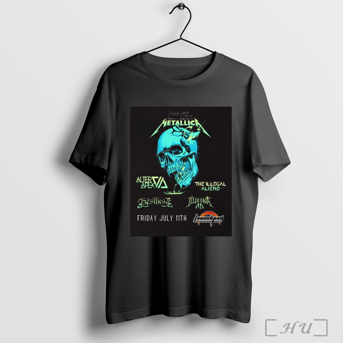 Officials Alter Apex Productions Presents A Celebration Of Metallica At Launchpad Friday July 11th 2025 T Shirt Sweatshirt