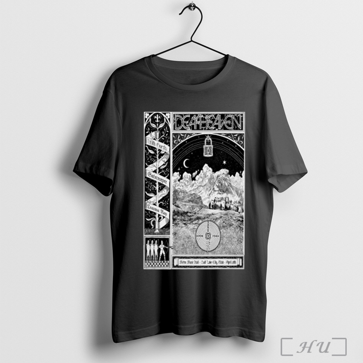 Officials Poster Deafheaven At Metro Music Hall In Salt Lake City Ut On Apr 28 2025 Tour T Shirt Sweatshirt Png