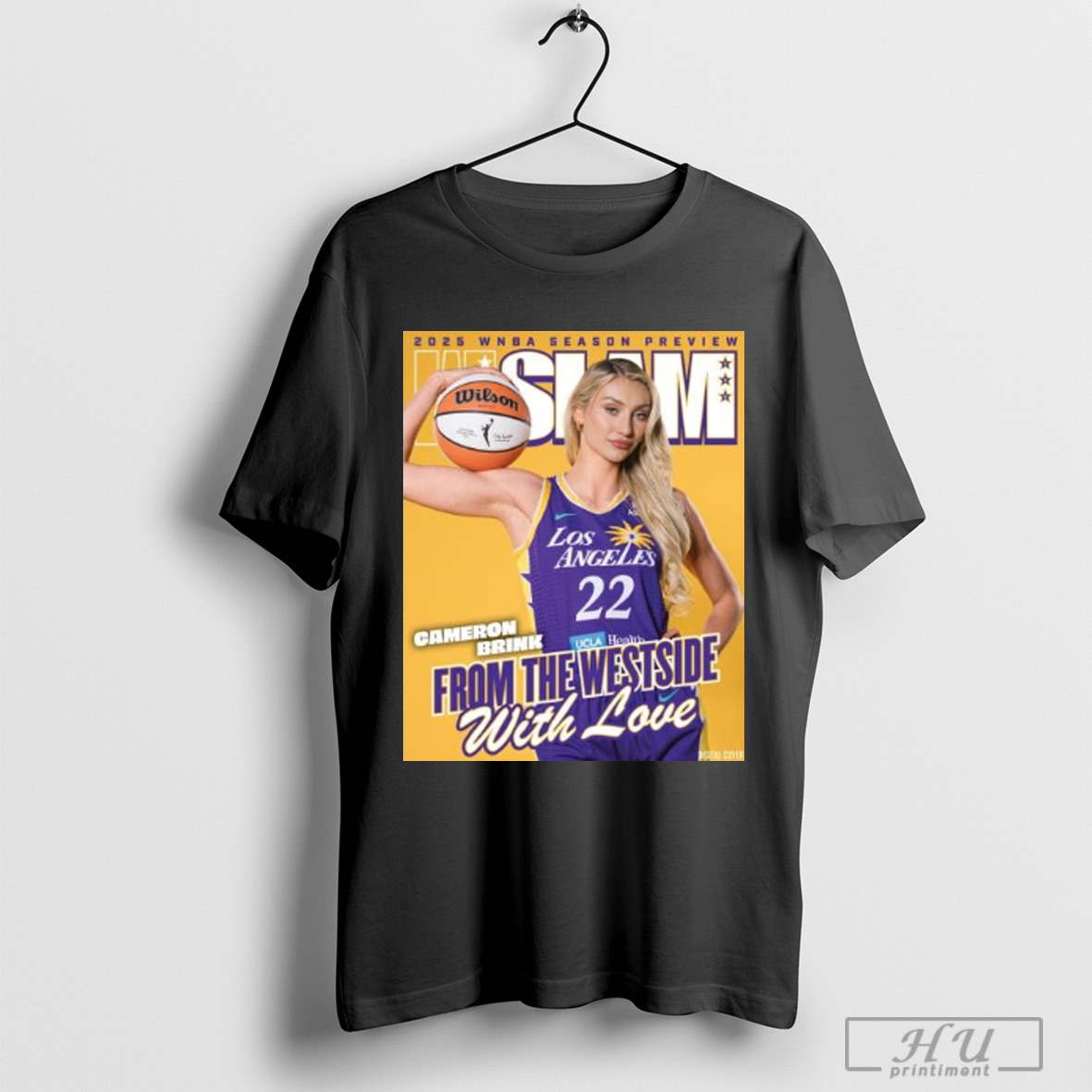 Officials Poster Wslam 256 Los Angeles Sparks Cameron Brink From The Westside With Love 2025 Wnba Season Preview T Shirt Sweatshirt