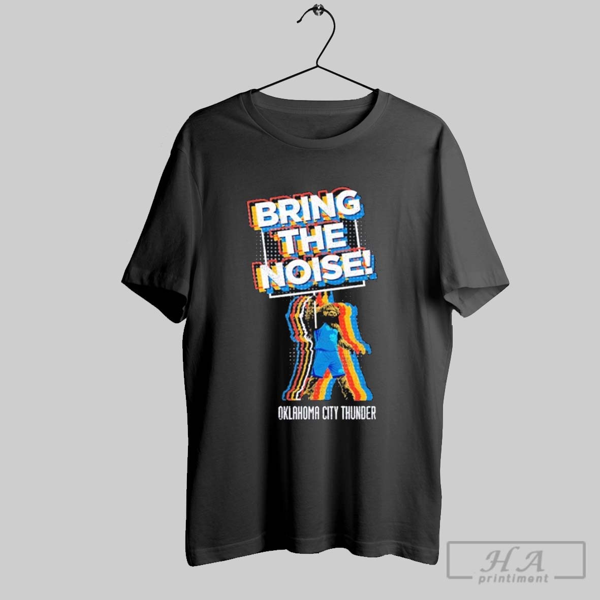 Oklahoma City Thunder Sorry I Was Hooping T Shirt