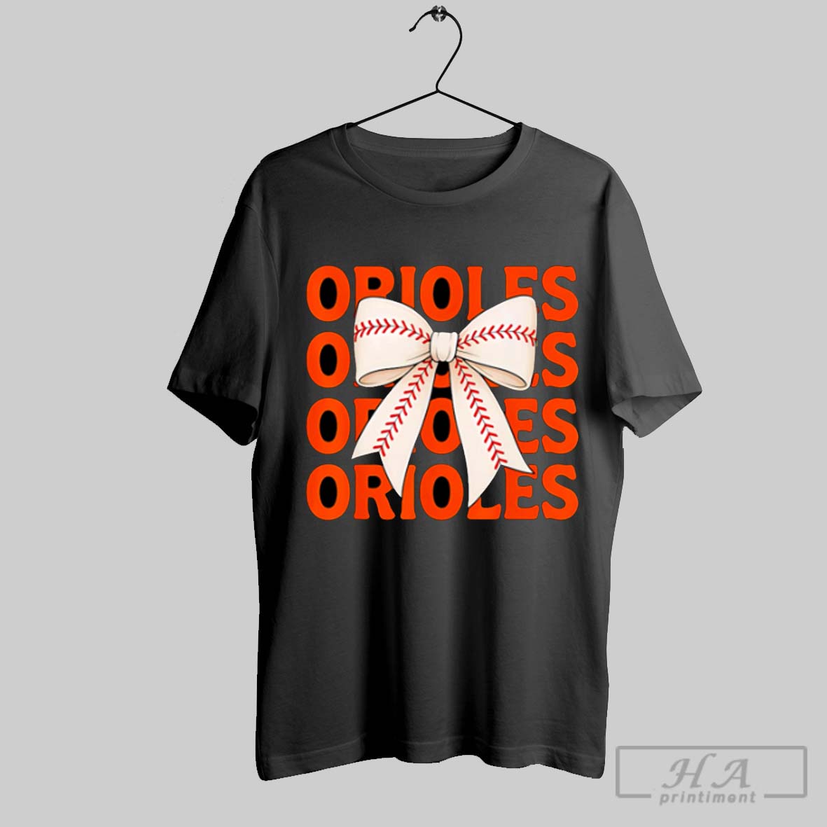 Orioles Repeat Attach A Bow Baltimore Orioles Shirt