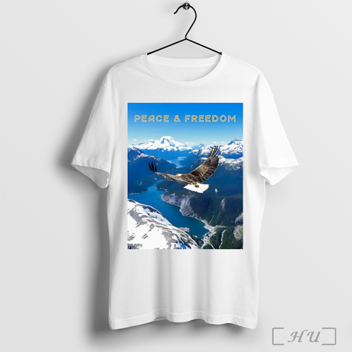 Peace And Freedom Eagle T Shirt Sweatshirt