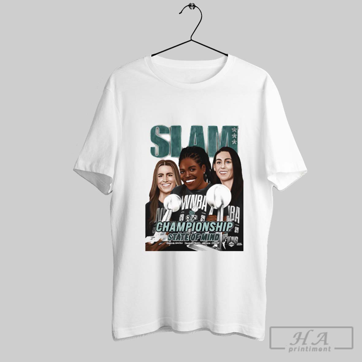 Playa Society X Slam 2024 Wnba Champs Shirt