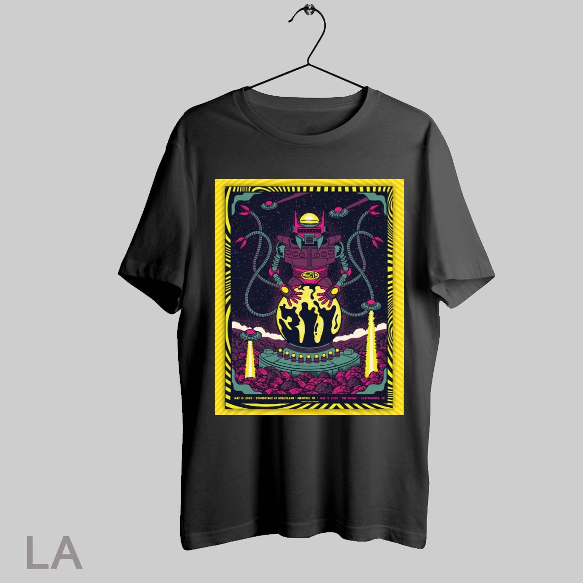 Poster 311 Soundstage At Graceland Memphis Tn 2025 May 13 May 15 The Signal Chattanooga Tn Tour Shirt