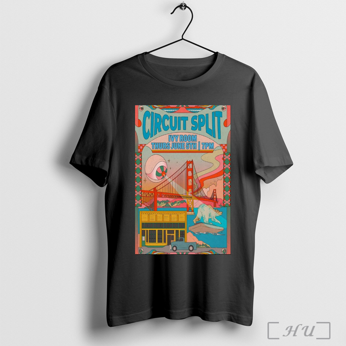 Poster Circuit Splits New Tour Thurs June 5th 2025 Ivy Room London Uk T Shirts Sweatshirt