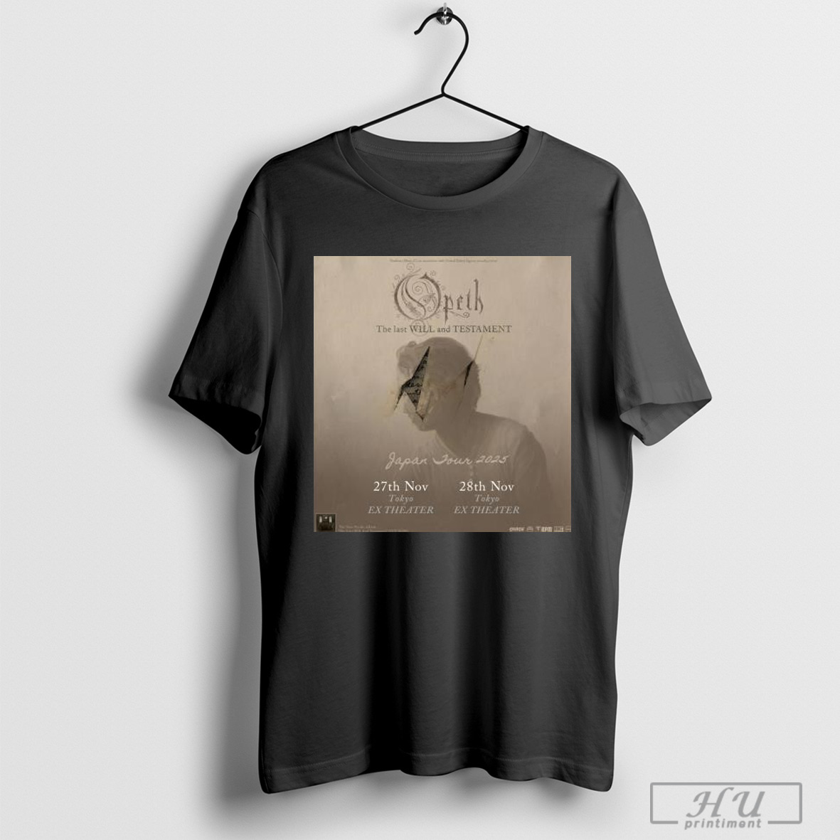 Poster Opeth Japan Tour Nov 2025 The Last Will And Testament T Shirt Sweatshirt