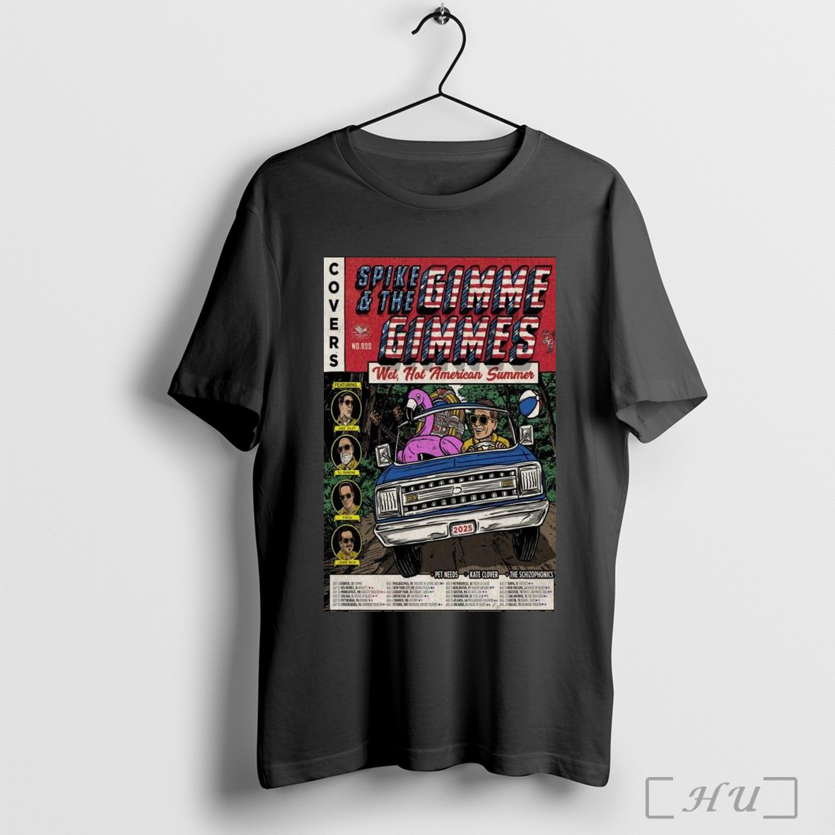Poster Spike And The Gimme Gimmes Wet Hot American Summer Tour 2025 T Shirt Sweatshirt