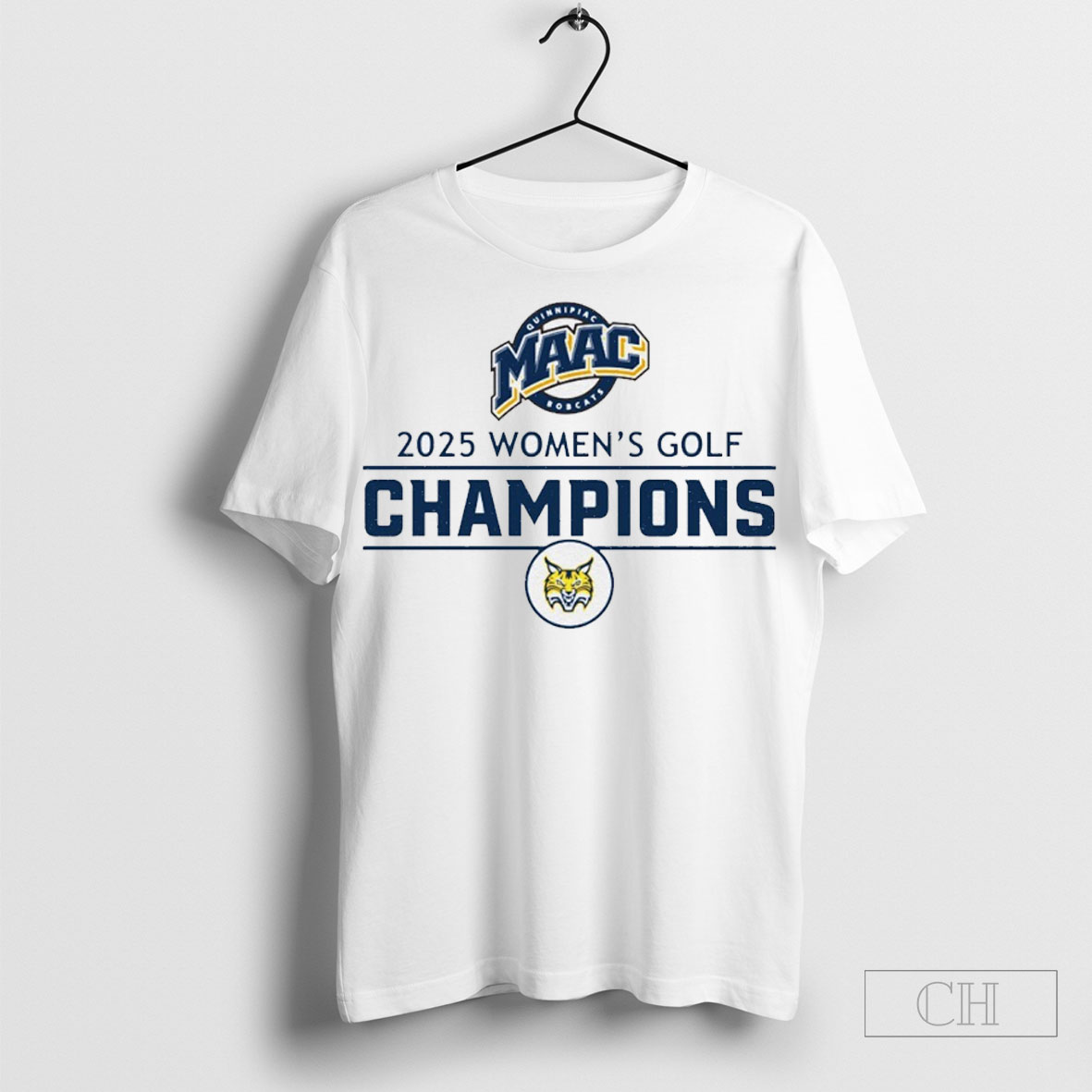 Quinnipiac Bobcats 2025 Maac Womens Golf Champions Shirt