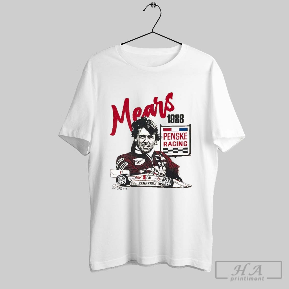 Rick Mears Penske Racing 1988 T Shirts