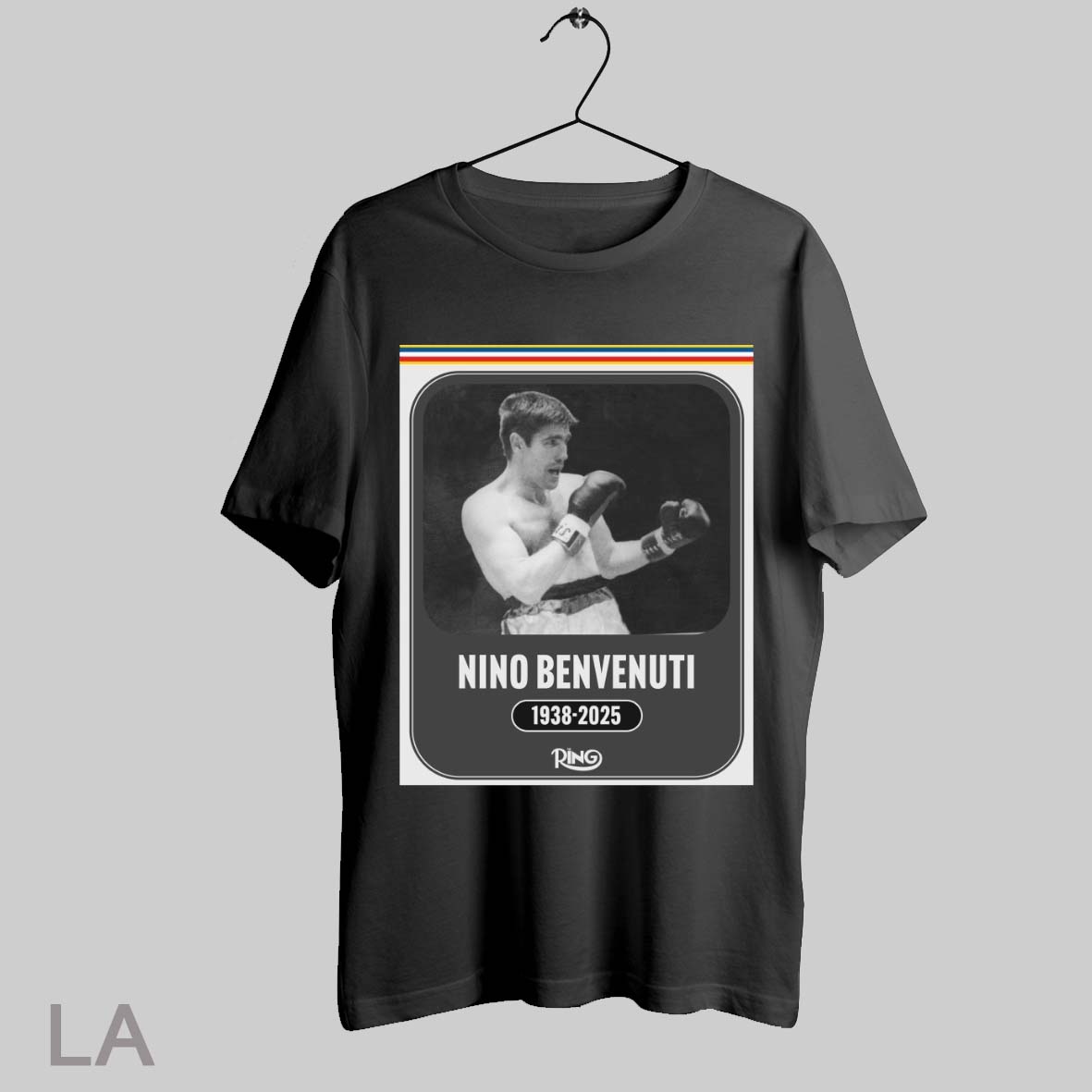 Ring Magazine Is Saddened The Passing Of Boxing Legend Nino Benvenuti 1938 2025 Shirt