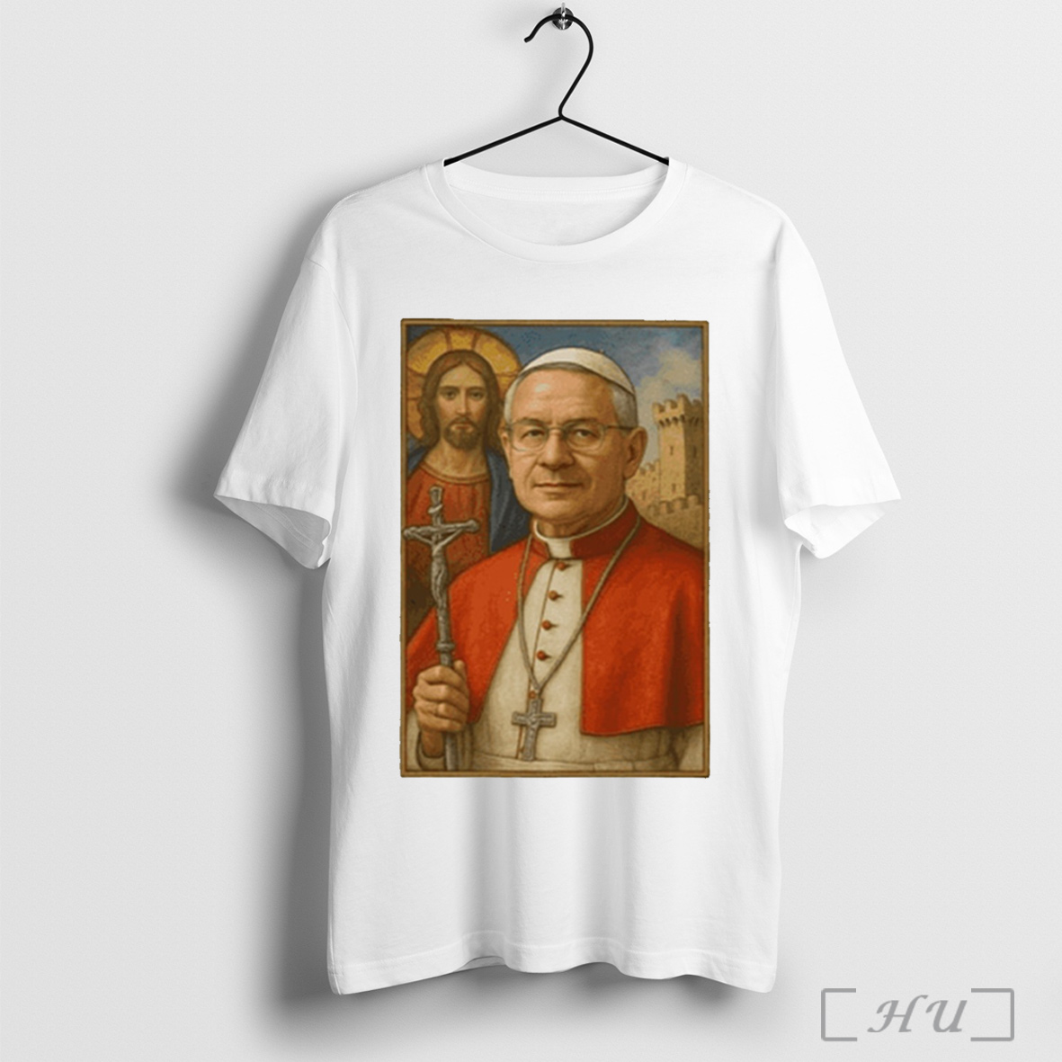 Robert Prevost Pope Leo Xiv First American Pope Retro Poster T Shirt Sweatshirt