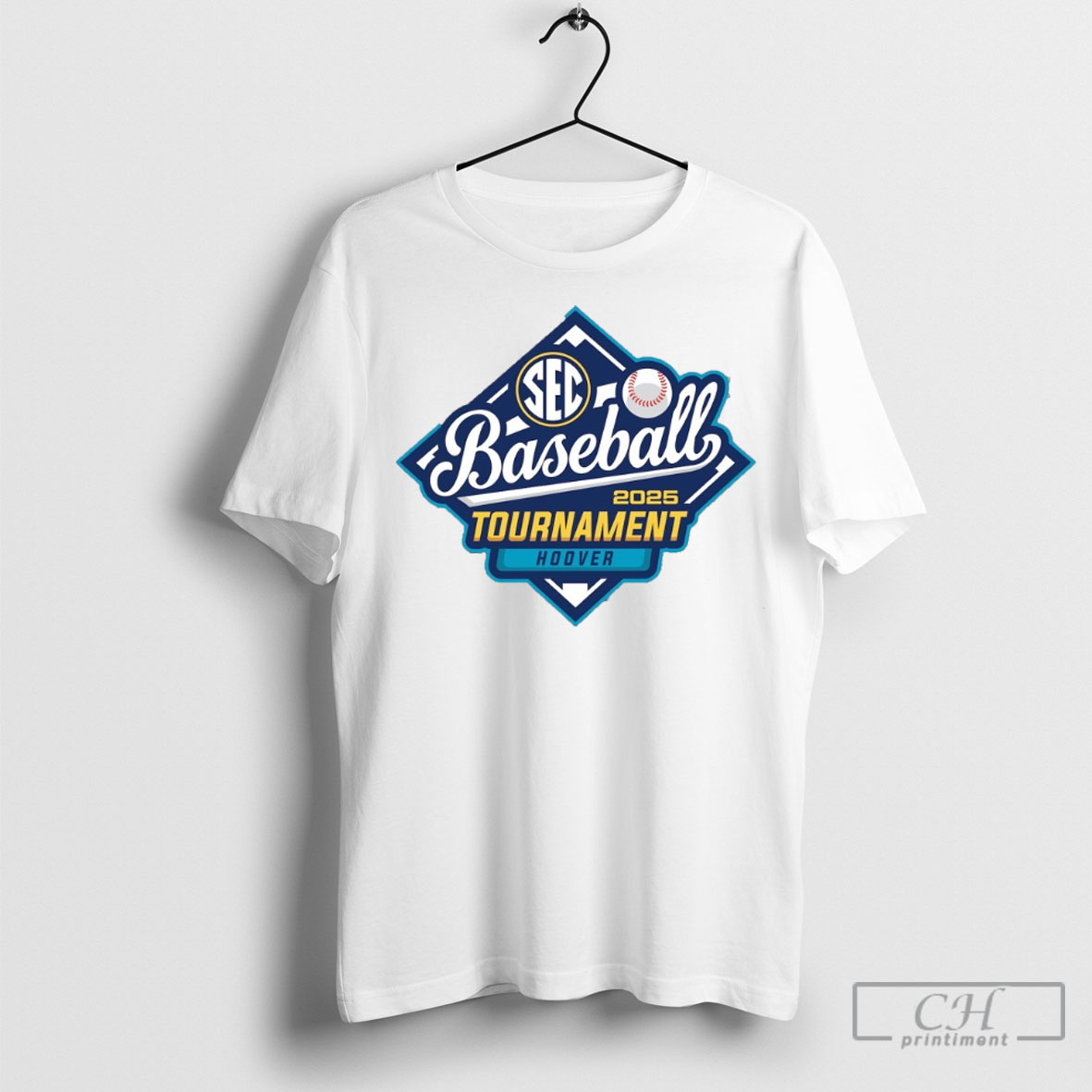 Sec Baseball Tournament Hoover 2025 Logo Tee Shirt Sweatshirt
