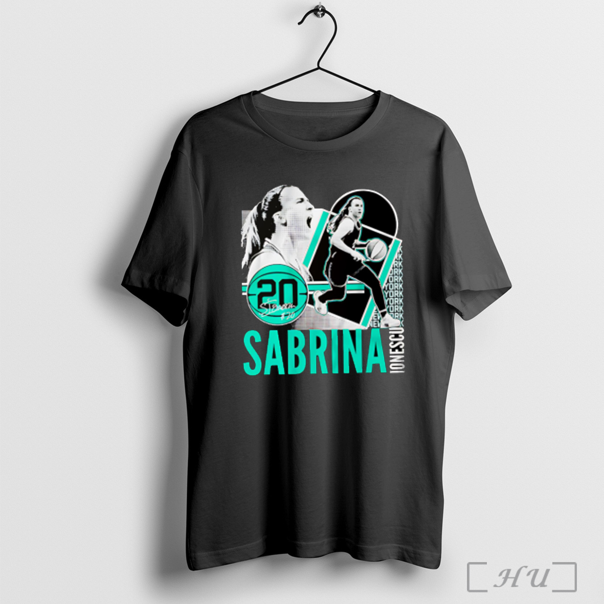 Sabrina Ionescu Collage Frame T Shirt Sweatshirt