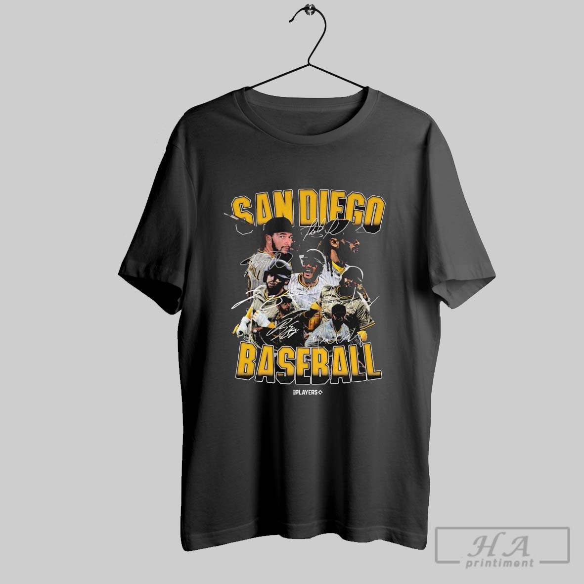 San Diego Padres Mlb Players Series Signatures T Shirts