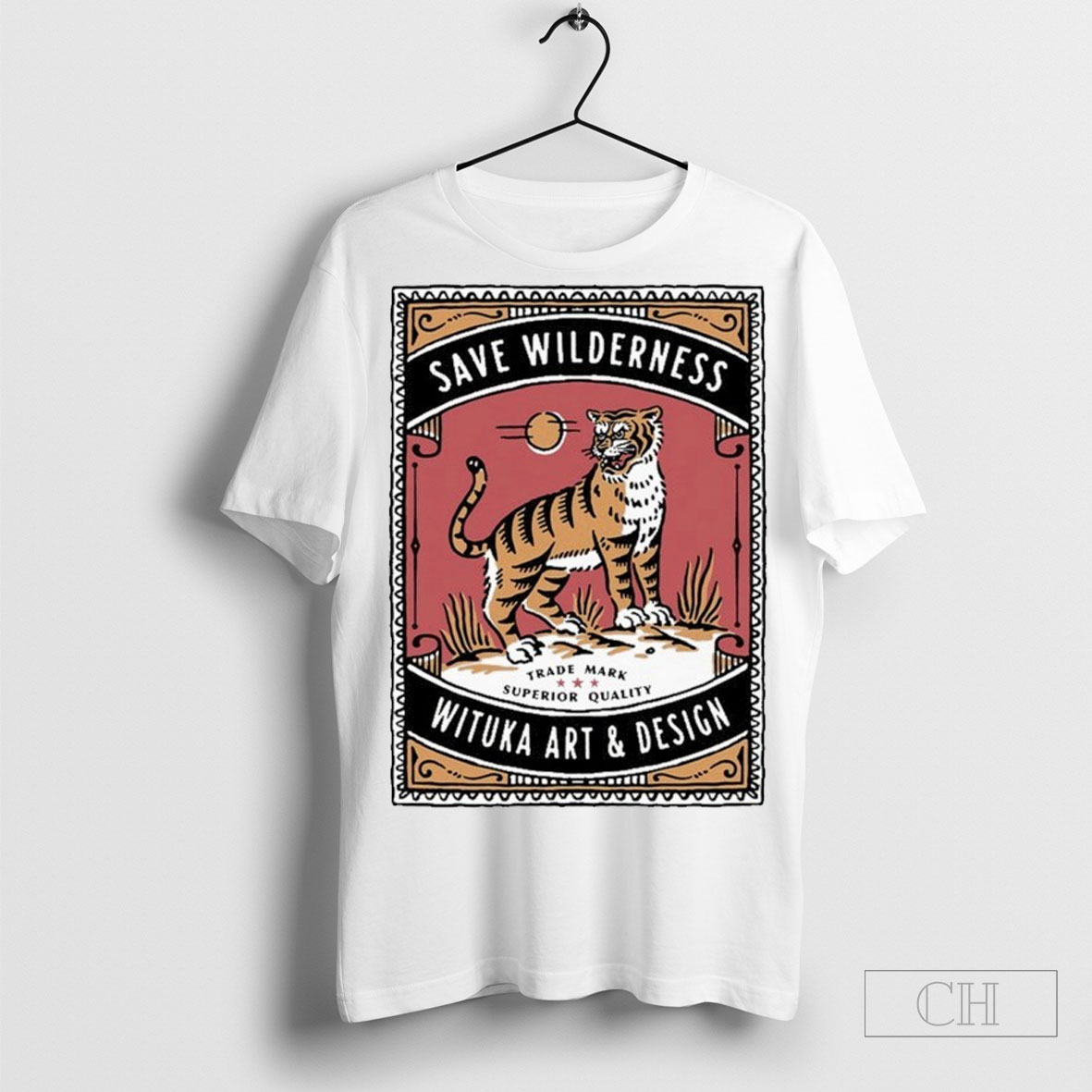 Save Wilderness Tiger Wituka T Shirt