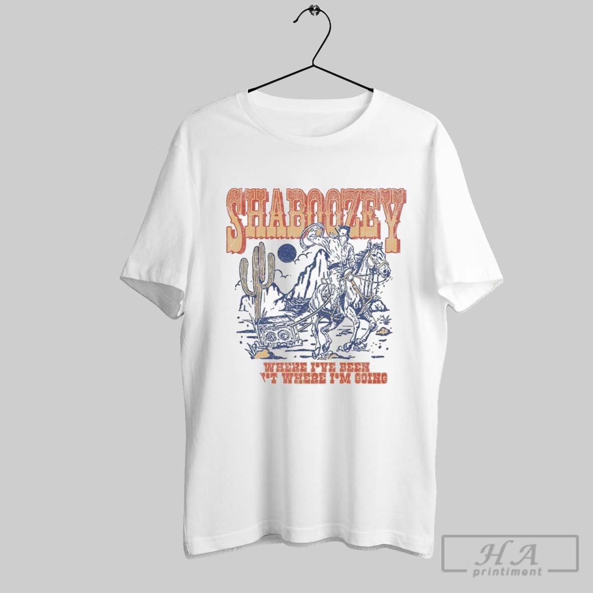 Shaboozey Where Ive Been Isnt Where Im Going Lone Rider T Shirts