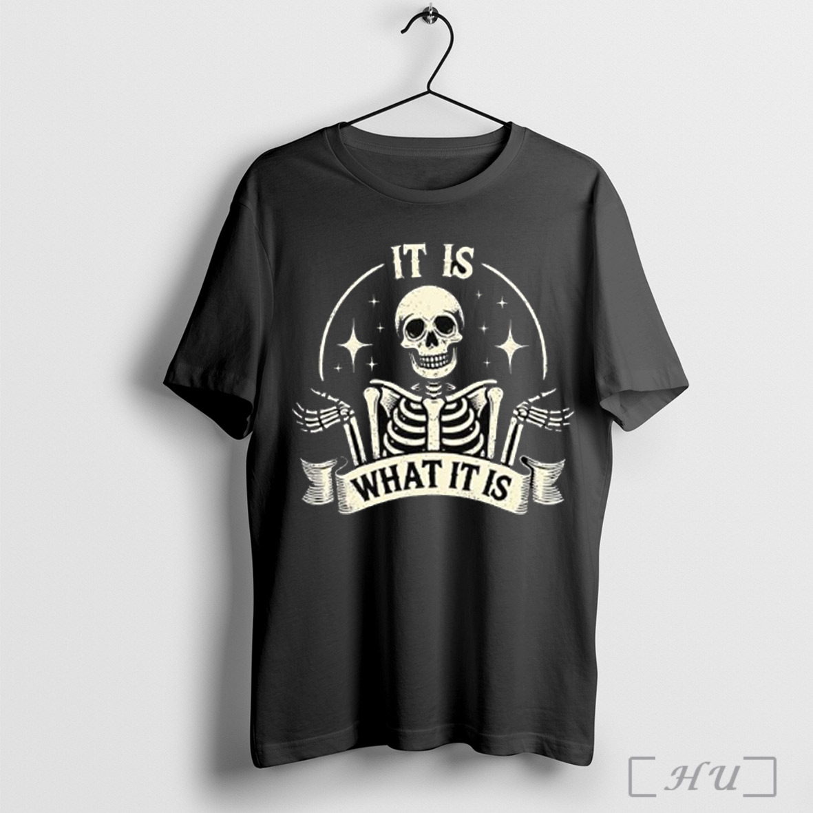 Skeleton It Is What It Is T Shirt Sweatshirt
