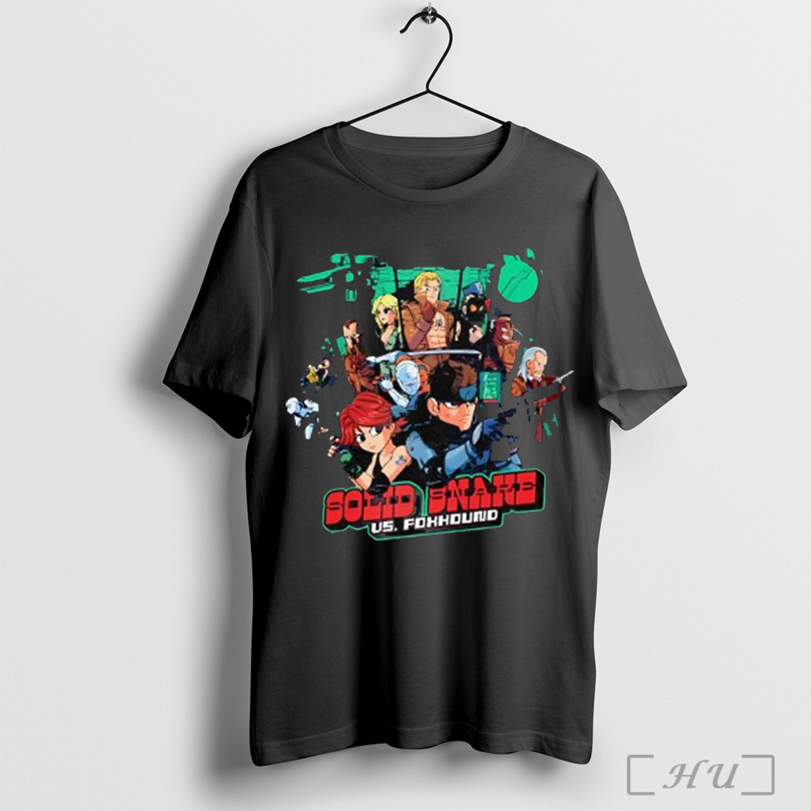 Solid Snake Vs Foxhound Style Of Scott Pilgrim Vs The World T Shirts Sweatshirt
