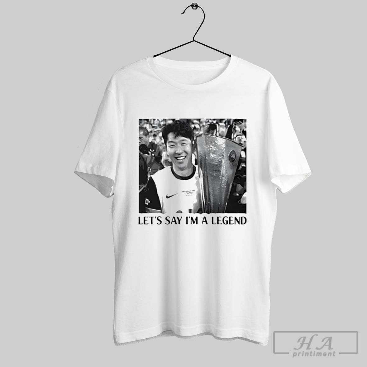 Son Heung Min Lets Say Im A Legend Shirt
