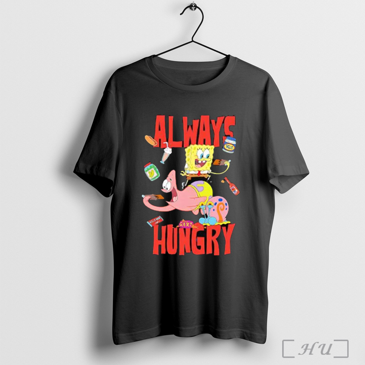 Squarepants And Patrick Star Always Hungry T Shirt Sweatshirt