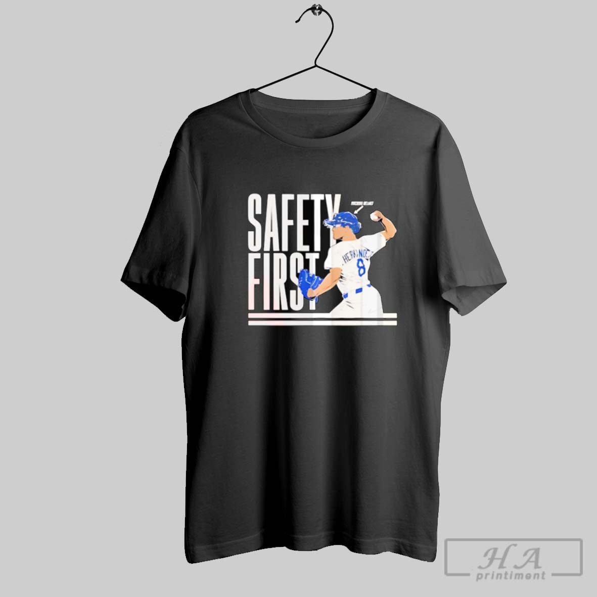 Stay Safe With Kike Hernandez In This Cool Dodgers Shirt