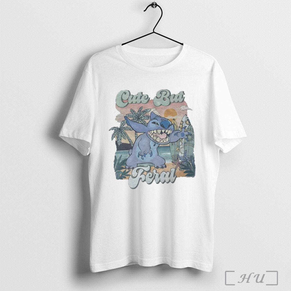 Stitch Cute But Feral T Shirt Sweatshirt