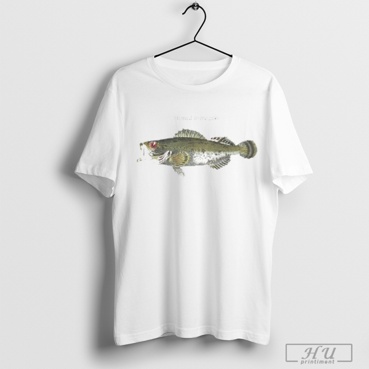 Stoned To The Gills Fish T Shirt Sweatshirt