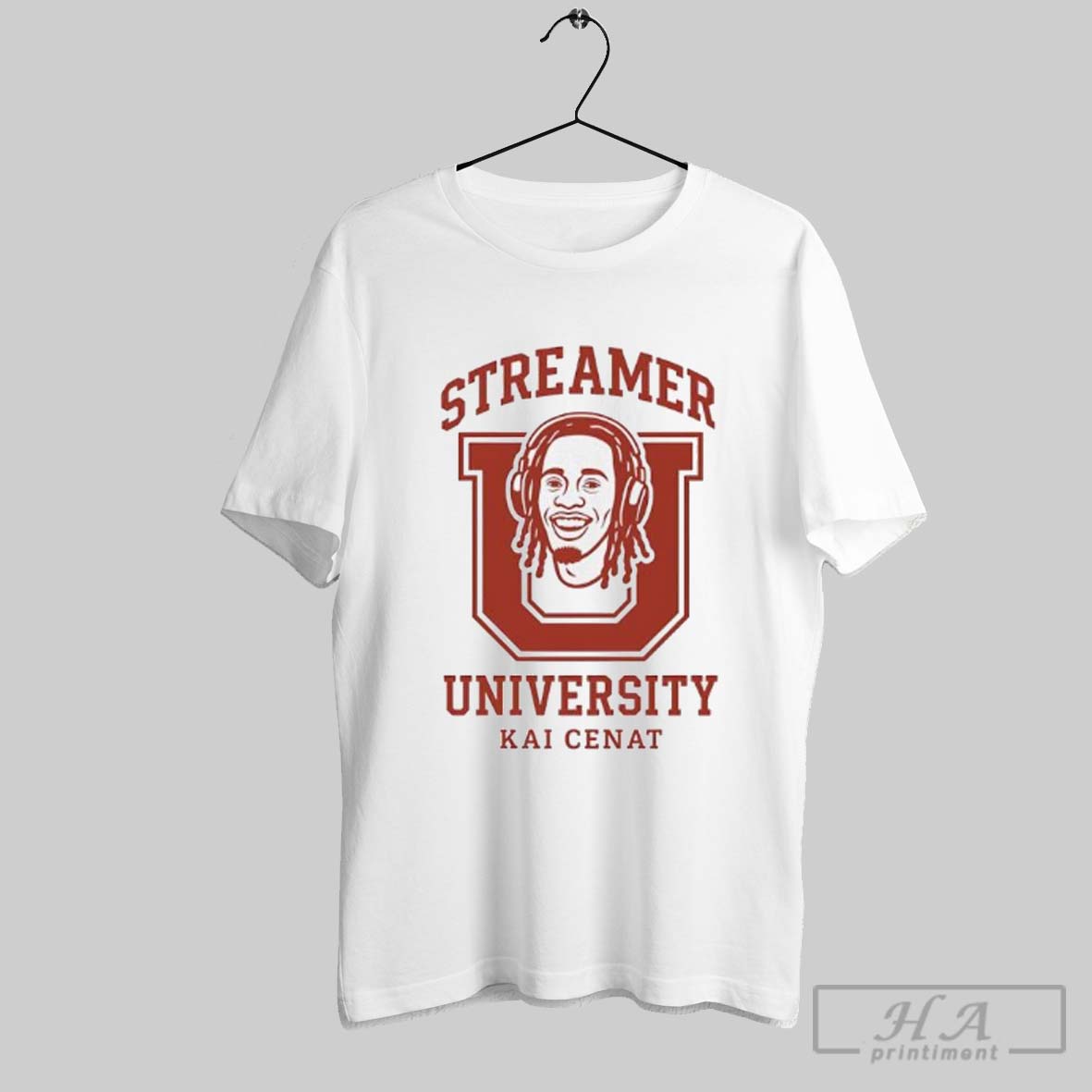 Streamer University Kai Cenat Inspired Tiktok Shirt