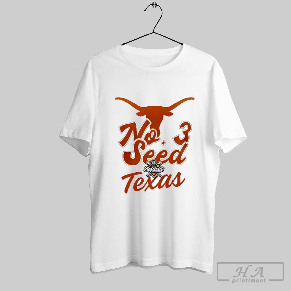 Texas Softball No 3 Seed 2025 Shirt