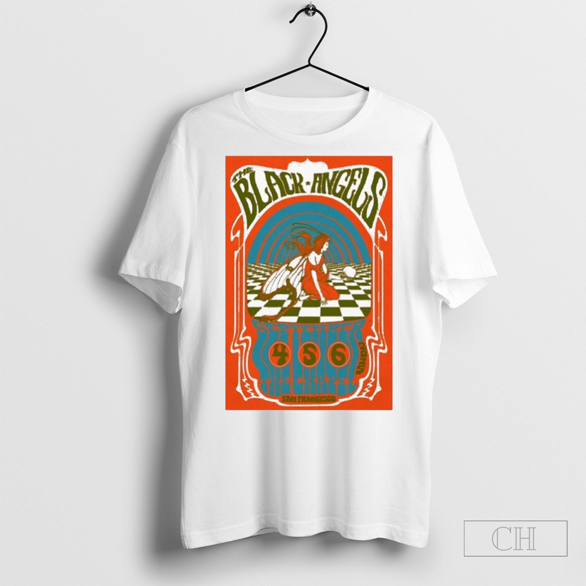 The Black Angels Tour Sep 4 5 6 2025 The Chapel San Francisco Ca T Shirt