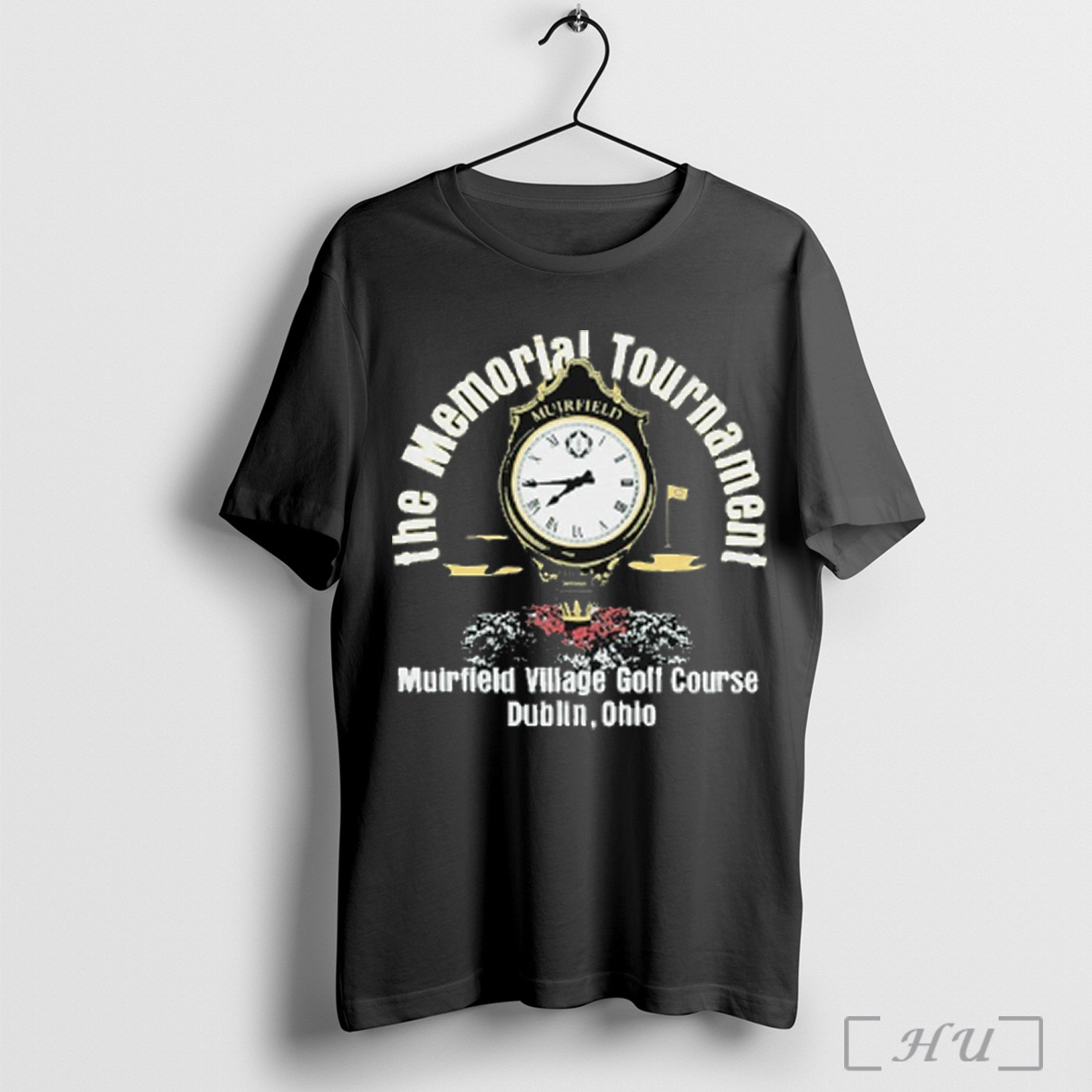 The Memorial Tournament Muirfield Village Golf Course Dublin Ohio Clock T Shirt Sweatshirt