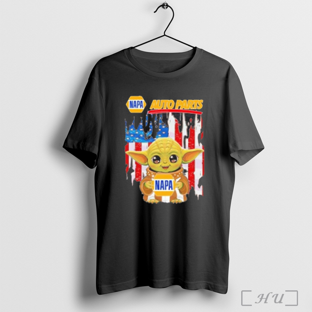 The Napa Network And Baby Yoda Flag America Vintage T Shirt Sweatshirt