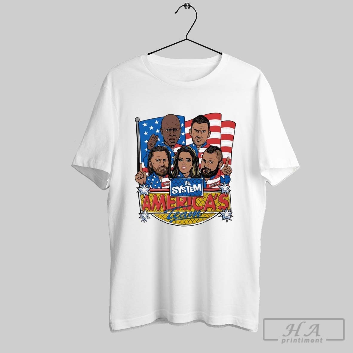 The System Americas Team T Shirts