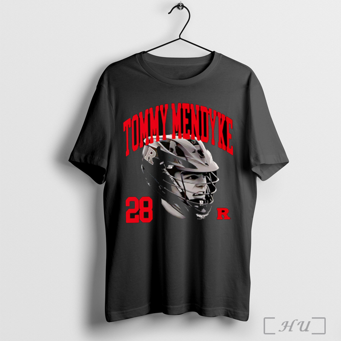 Tommy Mendyke Rutgers Portrait Big Head T Shirt Sweatshirt