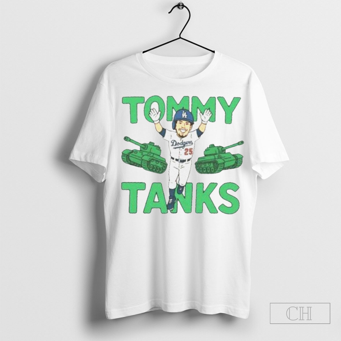 Tommy Tanks Lets Go Dodgers Shirt