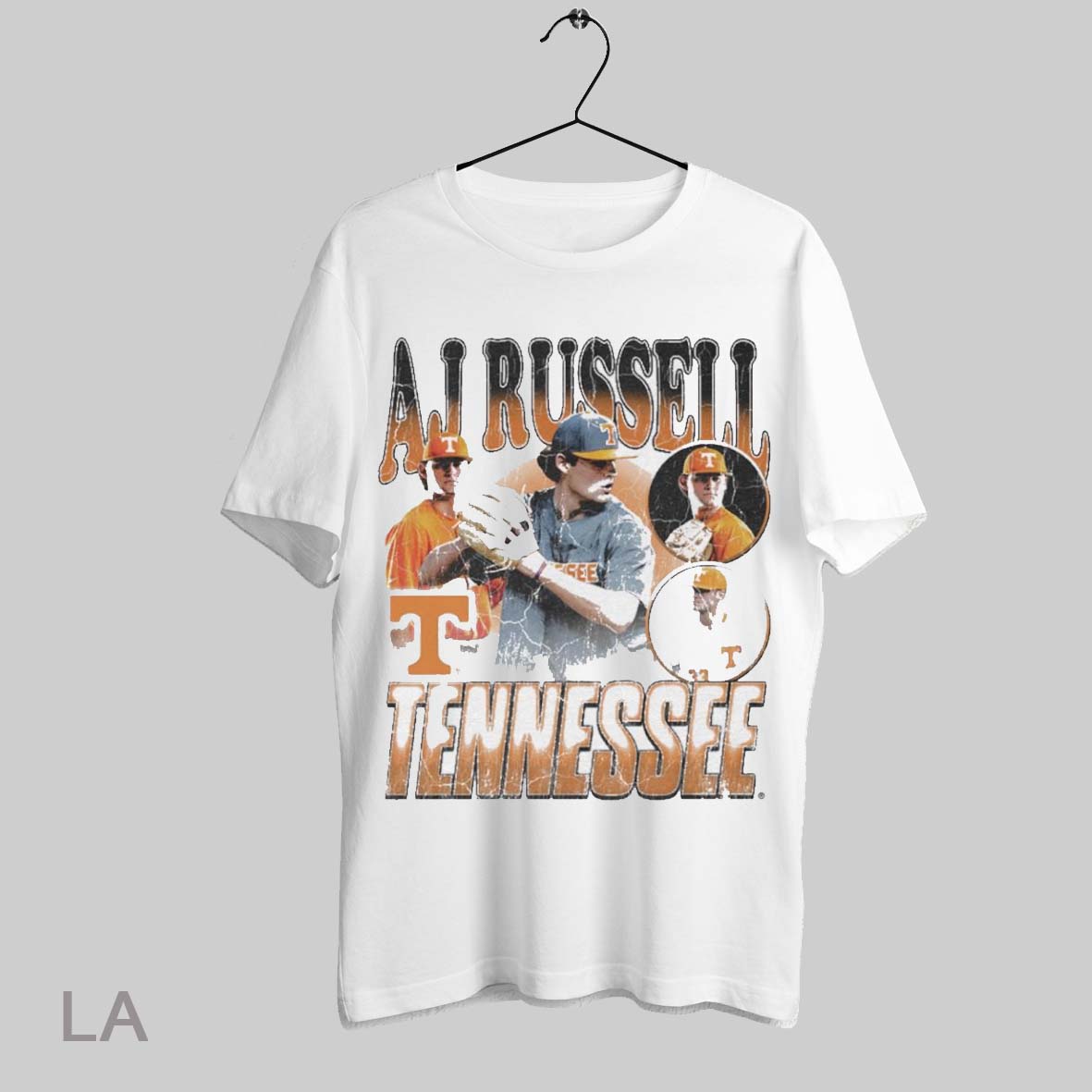 Top Aj Russell Tennessee Vols Baseball Ncaa Division I 2025 90s Graphic Sweatshirt Tee Shirt