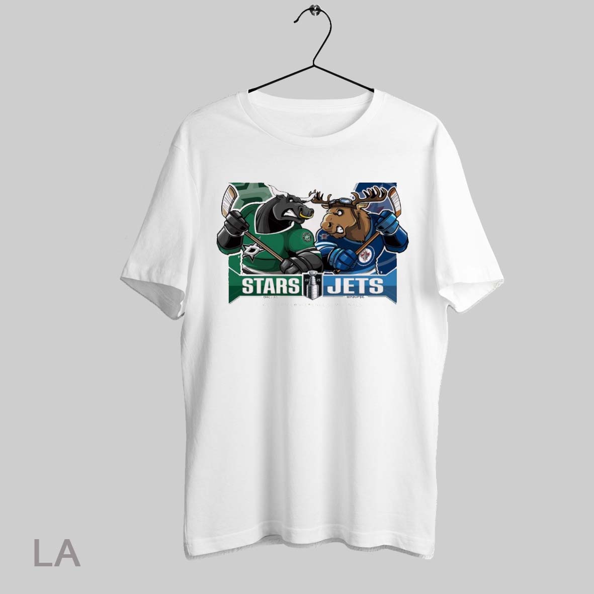 Top Dallas Stars Vs Winnipeg Jets 2025 2nd Round Matchups Western Conference Semi Finals Mascot T Shirt Sweatshirt Hoodie Shirt