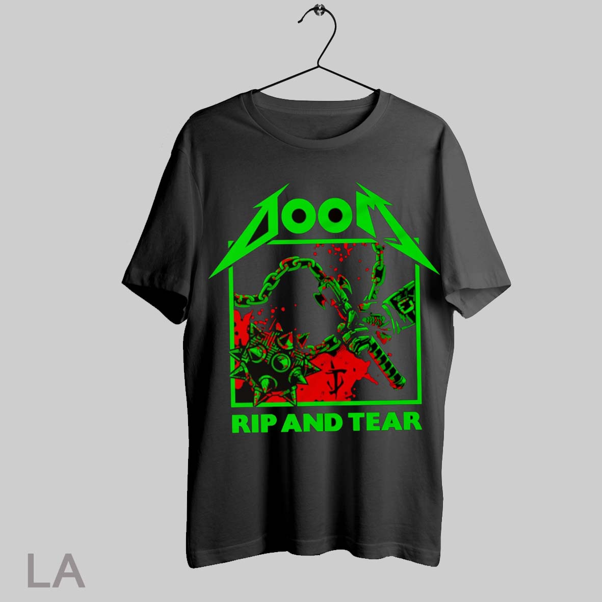 Top Doom Rip And Tear Slay Em All T Shirt Sweatshirt Hoodie Shirt