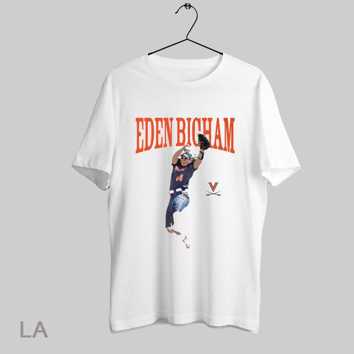 Top Eden Bigham Virginia Cavaliers Softball Ncaa Division I Illustrated T Shirt Sweatshirt Hoodie Shirt