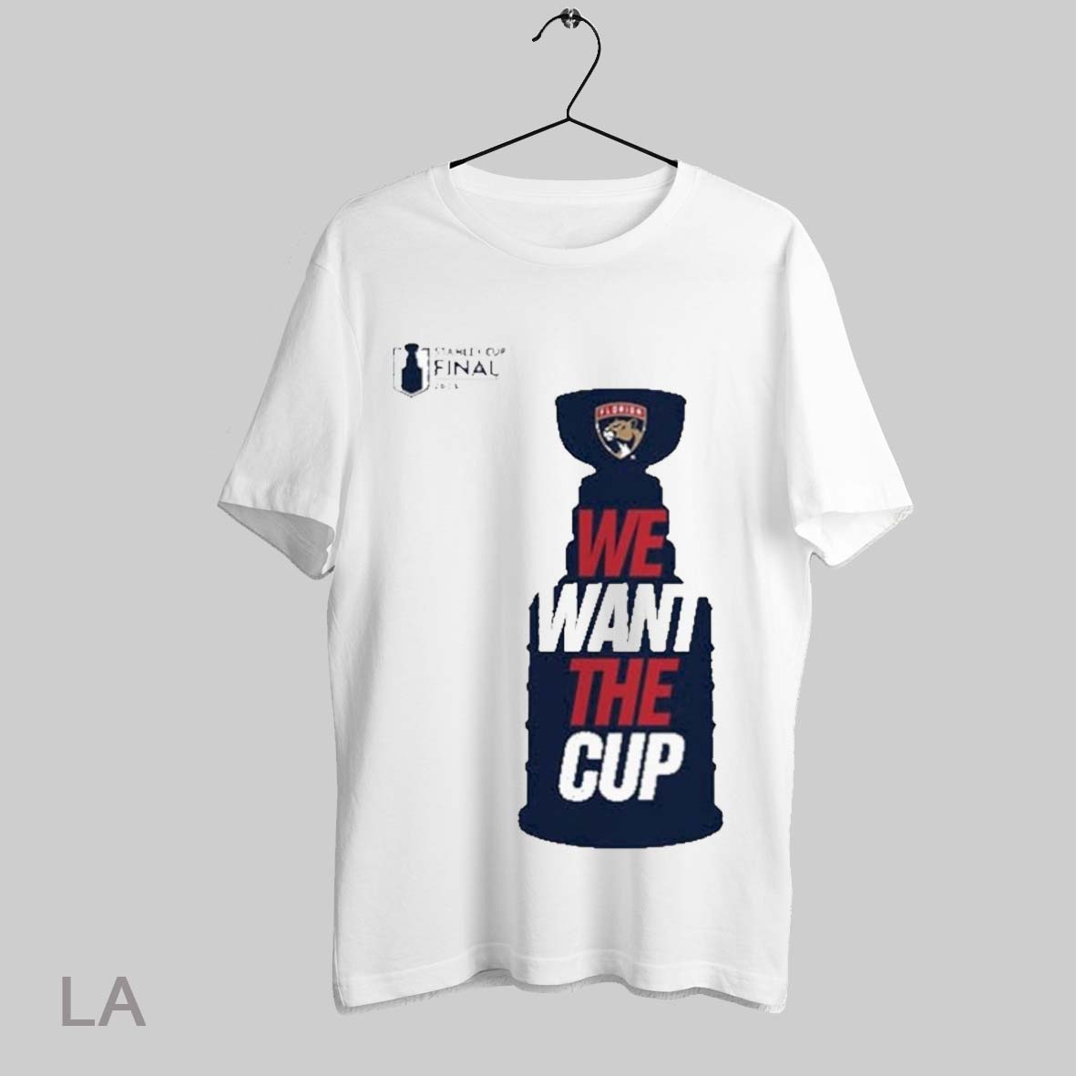 Top Florida Panthers 2025 Stanley Cup Final We Want The Cup Trophy T Shirt Sweatshirt Hoodie Shirt