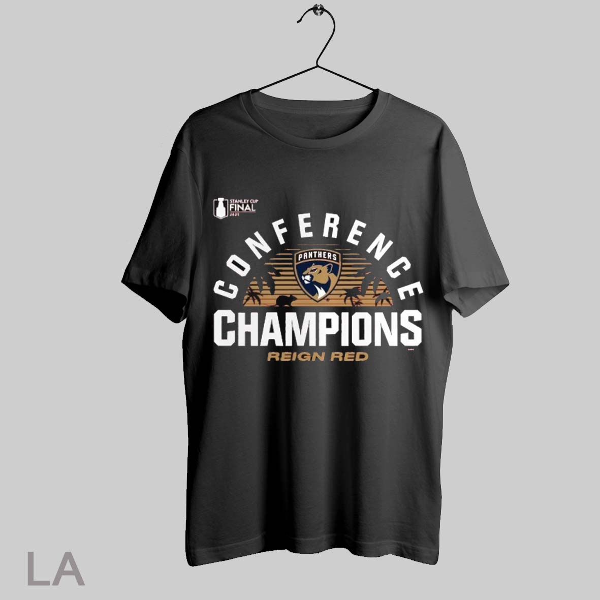 Top Florida Panthers Reign Red Stanley Cup Final 2025 Eastern Conference Champions T Shirt Sweatshirt Hoodie Shirt