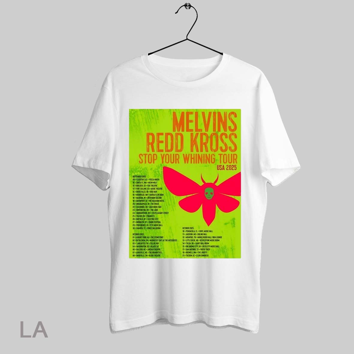 Top Melvins Redd Kross Stop Your Whining Tour Dates Usa 2025 T Shirt Sweatshirt Hoodie Shirt