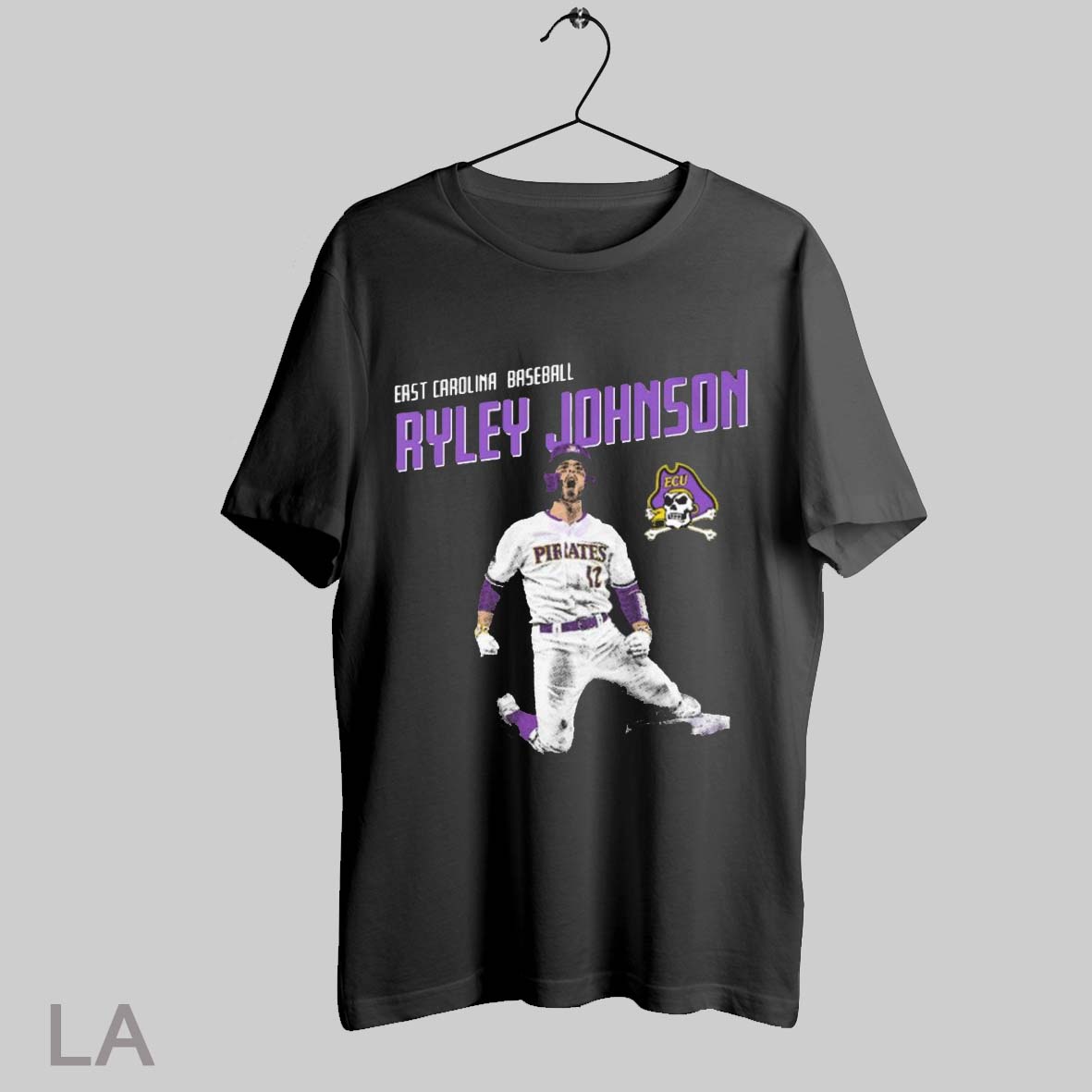 Top Ryley Johnson East Carolina Pirates Baseball Ncaa Division I 2025 Graphic Sweatshirt Tee Shirt